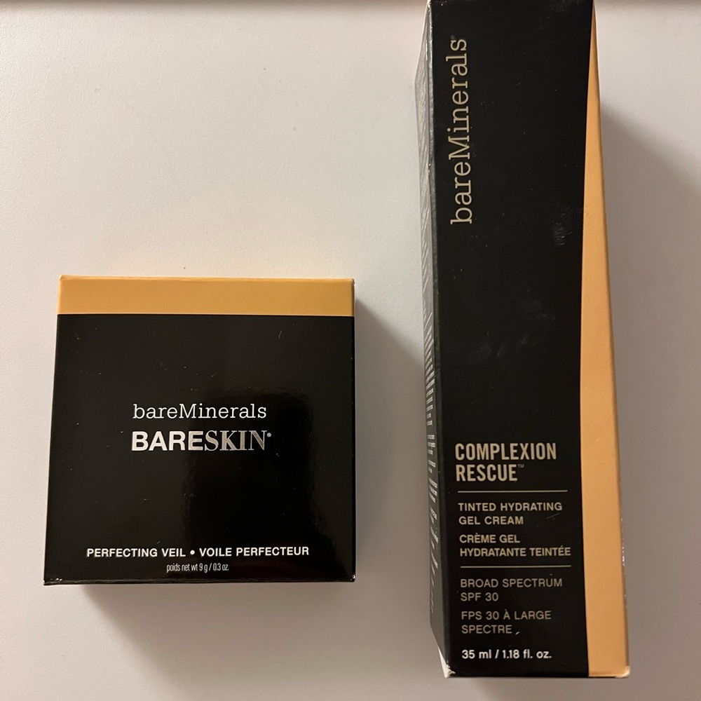 New NWT bareMinerals powder and tinted gel creme